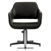 Dark Slate Gray Comfortel Blake Styling Chair Textured Black