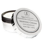Light Gray Taylor of Old Bond Street Platinum Shaving Cream Bowl 5.3 oz