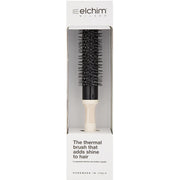 Light Gray Elchim Wooden Thermal Brush - 1"