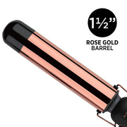 Tan Hot Tools Rose Gold Curling Iron/Wand 1-1/2"