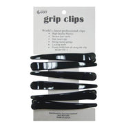 Black Lucky Grip Clips - Black, 6 Count