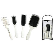 Light Gray Denman Pro Kit - 4 Brushes D3,D143, D200, D83