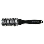 Light Gray Thermoceramic Squargonomics Hot Curl Brush - Silver