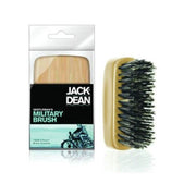Black Denman Jack Dean Military Styling Beard Hair Brush