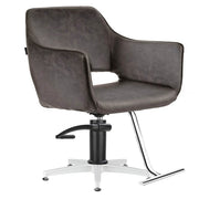 Dim Gray Comfortel Blake Styling Chair Textured Black