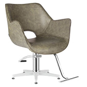 Dim Gray Comfortel Chloe Sage Green Styling Chair