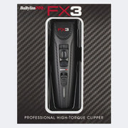 Lavender BaBylissPRO FX3 Black Clipper - Trimmer & Double Foil Shaver Combo