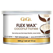 Light Gray Gigi Coconut Honee Flex Wax 13 oz