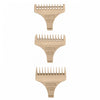 Tan Wahl T -Shaped Trimming Guide Combs (set of 3) 1/16"-3/16" Lengthsl