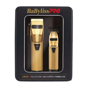 Dark Slate Gray BaBylissPRO LimitedFX Collection Gold Clipper & Trimmer Duo