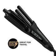 Black Hot Tools Black Gold Adjustable Multi-Waver