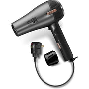 Dark Slate Gray Andis Fold-N-Go 1875W Ionic/ Ceramic Hair Dryer