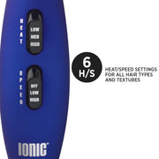 Dark Slate Blue Hot Tools Tourmaline Tools 2000 Lite Turbo Ionic Dryer - Blue