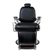 Dark Slate Gray K-Concept Winston Barber Chair - Black
