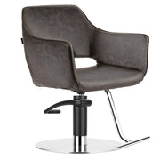 Dim Gray Comfortel Blake Styling Chair Textured Black