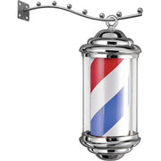 Light Gray K-Concept Barber Pole ( H:15.00 x W:8.3 x D:7.90)