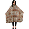 Rosy Brown Betty Dain Leopard Multipurpose Cape