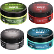 Dark Slate Gray Gummy Styling Wax Combo of 4