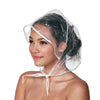 Rosy Brown Betty Dain Disposable Rain Hat 24 Pack