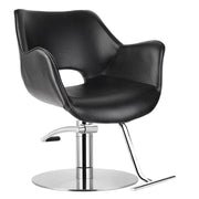 Dark Slate Gray Comfortel Chloe Black Styling Chair