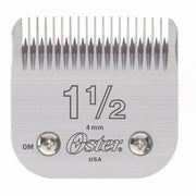 Light Gray Oster Detachable Blade Size 1.5, Fits Classic 76, Octane, Model One, Model 10, Outlaw Clippers