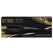 Black Hot Tools Black Gold Adjustable Multi-Waver