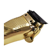 Dark Khaki StyleCraft Saber Cordless Digital Brushless Motor Metal Clipper - Gold