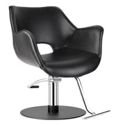 Dark Slate Gray Comfortel Chloe Black Styling Chair