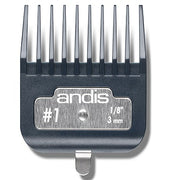 Dim Gray Andis Master Premium Metal Clip Comb Size 1