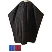 Black The Shave Factory Barber Cape - Hook Closure