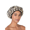 Rosy Brown Betty Dain Socialite Collection Safari Spots Shower Cap