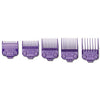 Light Slate Gray Andis Master Dual Magnet Small 5-Comb Set