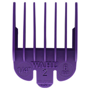 Dark Slate Blue Wahl #2 Color-Coded Nylon Cutting Guide Comb - Purple ( 1/4")