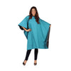 Steel Blue Betty Dain Reversi All Purpose Chemical Cape - Blue / Black