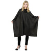 Black Betty Dain Whisper Styling Cape - Snap Closure - Black