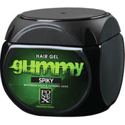 Dark Slate Gray Gummy Hair Gel Spiky Maximum Hold & Extreme Look 16.9 oz