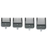 Gray Andis Snap-On Blade Attachment Combs 4-Comb Set