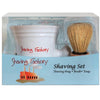 Dark Gray Shaving Mug Set
