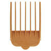 Chocolate Wahl #4 Color-Coded Nylon Cutting Guide Comb - Orange ( 1/2")