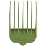 Olive Drab Wahl #7 Color-Coded Nylon Cutting Guide Comb - Green (7/8")