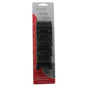 Dark Slate Gray Wahl 6 Pack ChromStyle Guide Combs - Black