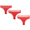 White Smoke Wahl Extra-Wide T-Trimming Guide Cobs for 8081(set of 3) 1/16"-3/16" Lengths