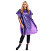 Dark Slate Gray Betty Dain Solid Shampoo Cape - Purple