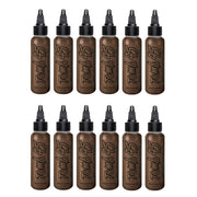 Dark Slate Gray Tomb45 Beard and Line Up Color Enhancement - Black/Brown - 2 oz - Multipack