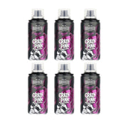 Dim Gray Marmara Barber Hair Color Spray - Crazy Pink 5.07 oz - 6 Pack