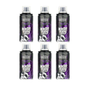 Dark Slate Gray Marmara Barber Hair Color Spray, Monster Purple 5.07 oz - 6 Pack