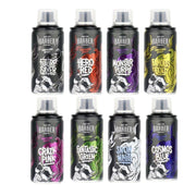 Dark Slate Gray Marmara Barber Hair Color Spray, Mix Colors - 8 pcs