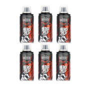 Dim Gray Marmara Barber Hair Color Spray, Hero Red 5.07 oz - 6 Pack