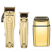 Light Goldenrod BaBylissPRO Gold LO-PRO FX Clipper & Trimmer with Double Foil Shaver