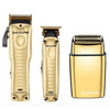 Light Goldenrod BaBylissPRO Gold LO-PRO FX Clipper & Trimmer with Double Foil Shaver
